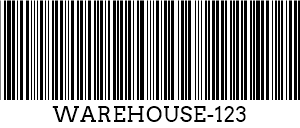কোড 39 barcode example